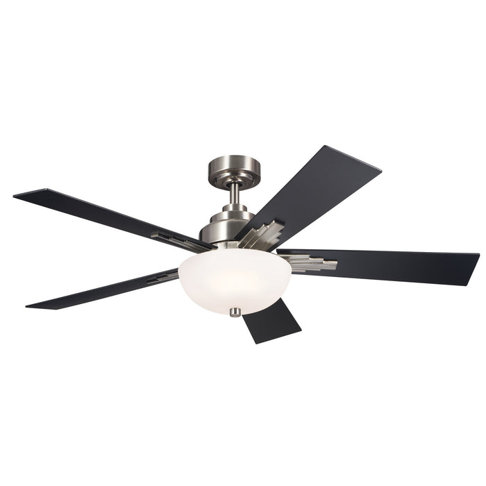 Kichler 300345BSS 52" Ceiling Fan, Brushed Stainless Steel