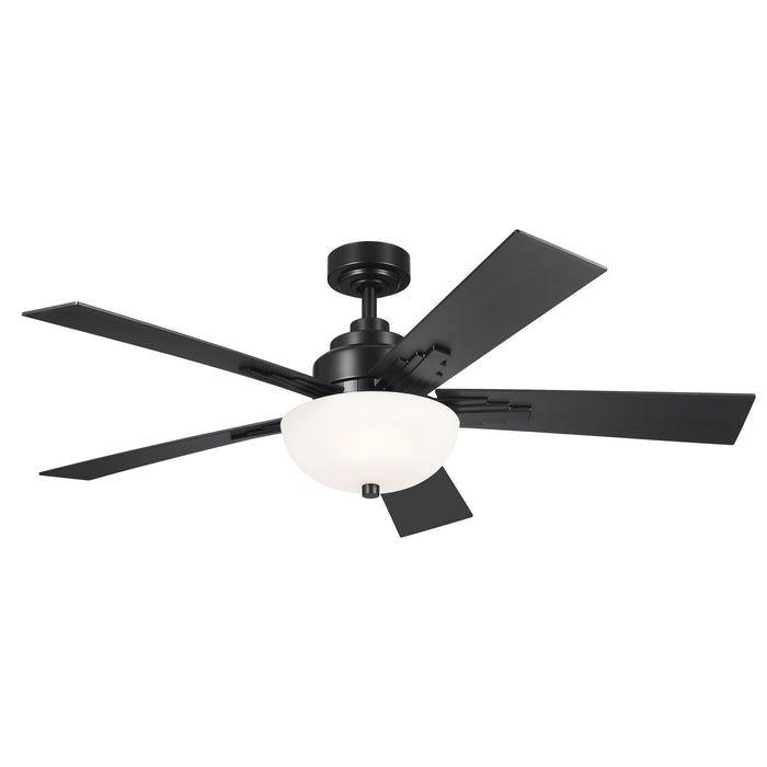Kichler 300345SBK 52" Ceiling Fan, Satin Black