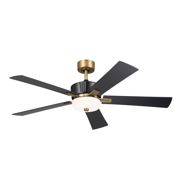 Kichler 300395SBK 56" Ceiling Fan, Satin Black