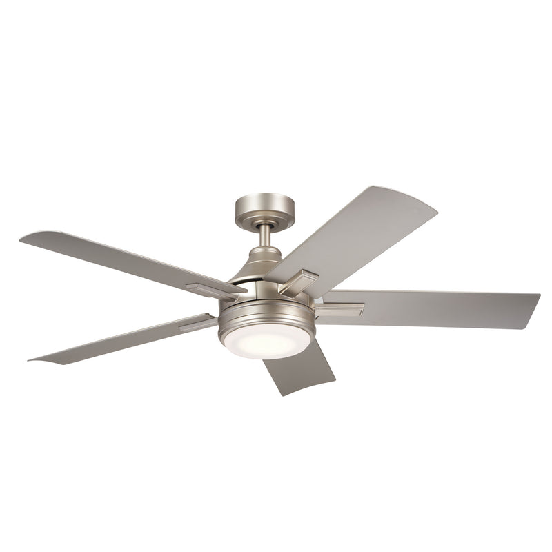 Kichler 310075NI 52" Ceiling Fan, Brushed Nickel