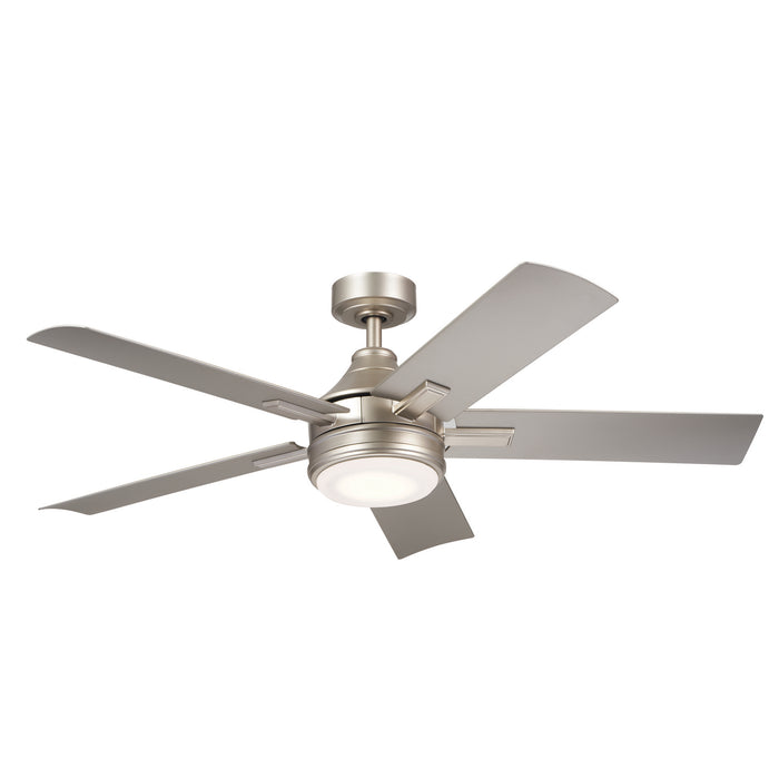 Kichler 310075NI 52" Ceiling Fan, Brushed Nickel