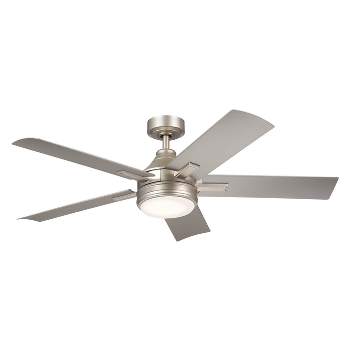 Kichler 310126NI 52" Ceiling Fan, Brushed Nickel