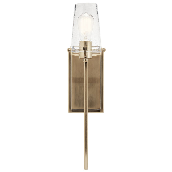 Kichler 45295CPZ One Light Wall Sconce, Champagne Bronze