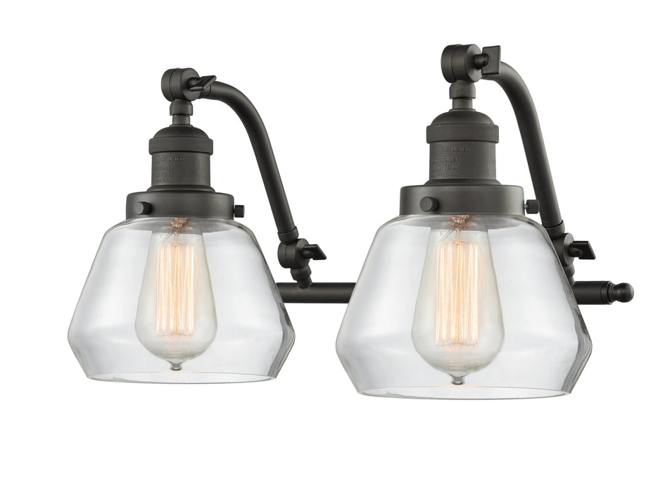 Innovations 515-2W-OB-G172 Two Light Bath Vanity, Oil Rubbed Bronze