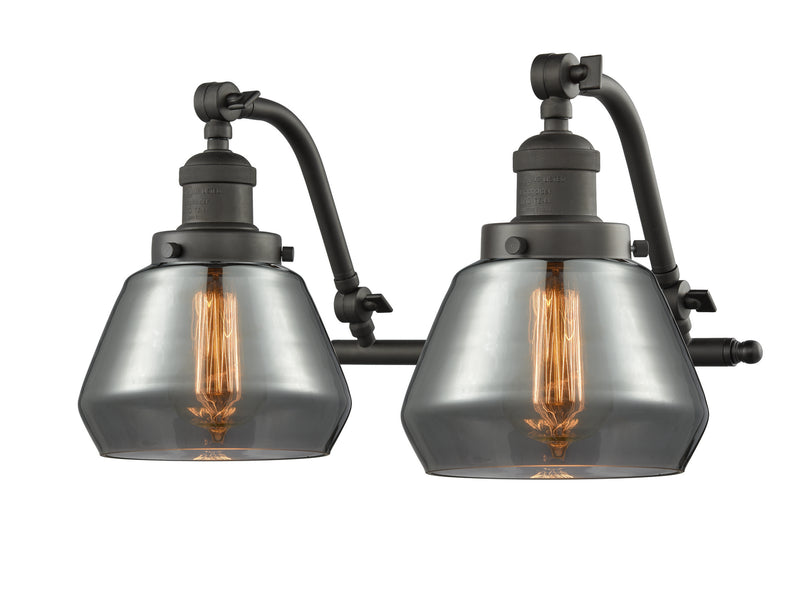 Innovations 515-2W-OB-G173 Two Light Bath Vanity, Oil Rubbed Bronze