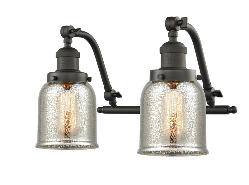 Innovations 515-2W-OB-G58-LED LED Bath Vanity, Oil Rubbed Bronze