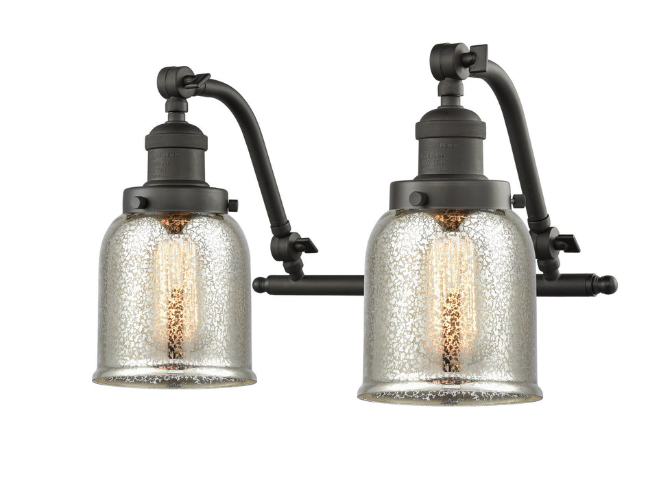 Innovations 515-2W-OB-G58-LED LED Bath Vanity, Oil Rubbed Bronze