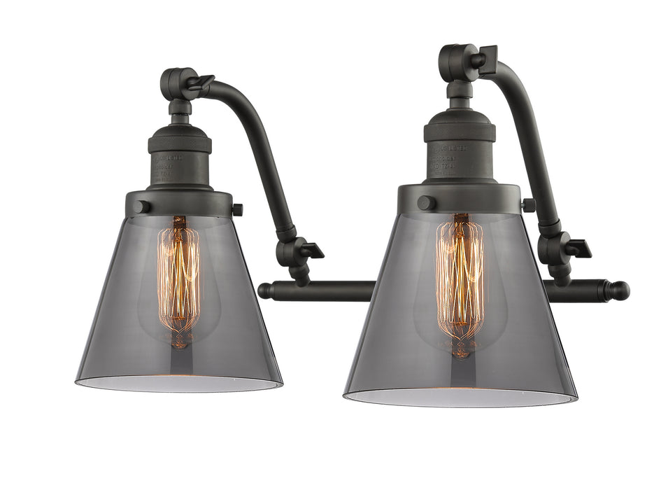 Innovations 515-2W-OB-G63-LED LED Bath Vanity, Oil Rubbed Bronze