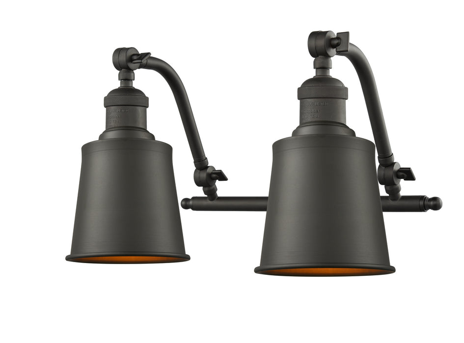 Innovations 515-2W-OB-M9-OB Two Light Bath Vanity, Oil Rubbed Bronze