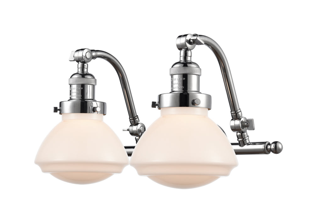 Innovations 515-2W-PC-G321-LED LED Bath Vanity, Polished Chrome
