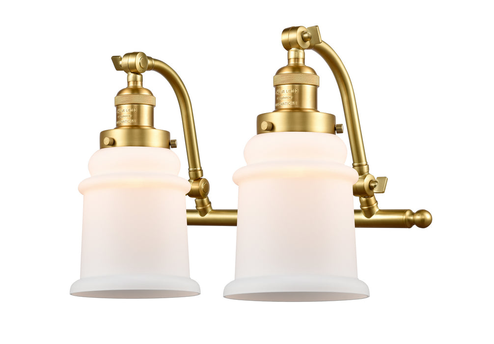 Innovations 515-2W-SG-G181-LED LED Bath Vanity, Satin Gold