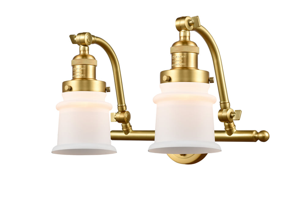 Innovations 515-2W-SG-G181S-LED LED Bath Vanity, Satin Gold