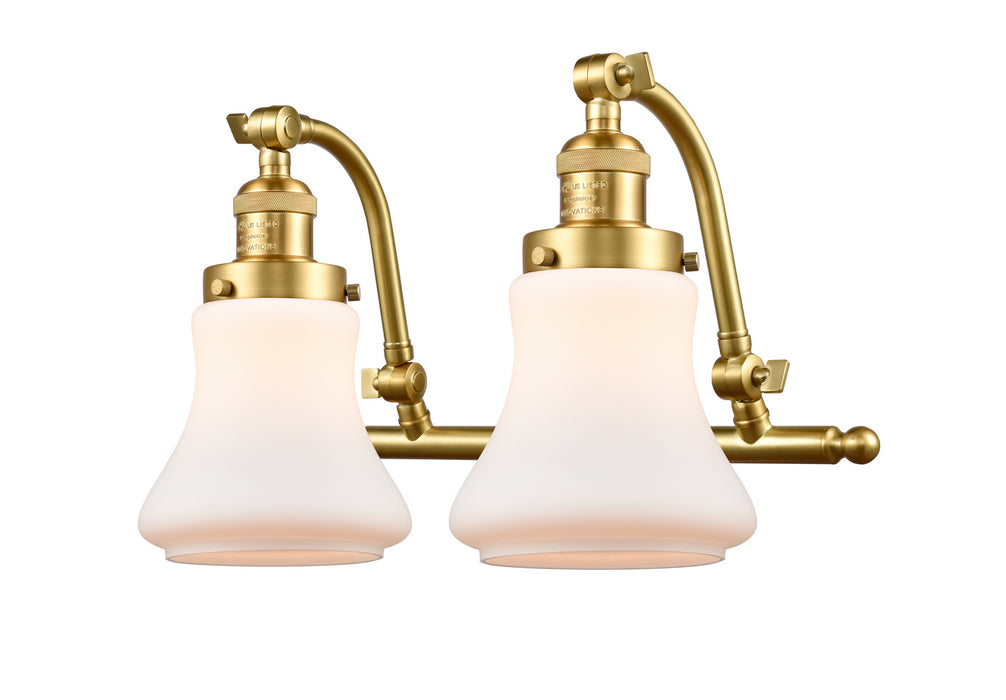 Innovations 515-2W-SG-G191-LED LED Bath Vanity, Satin Gold