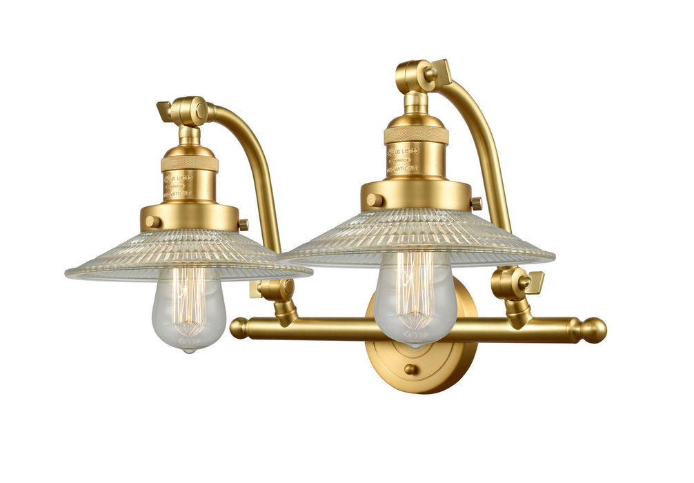 Innovations 515-2W-SG-G2 Two Light Bath Vanity, Satin Gold