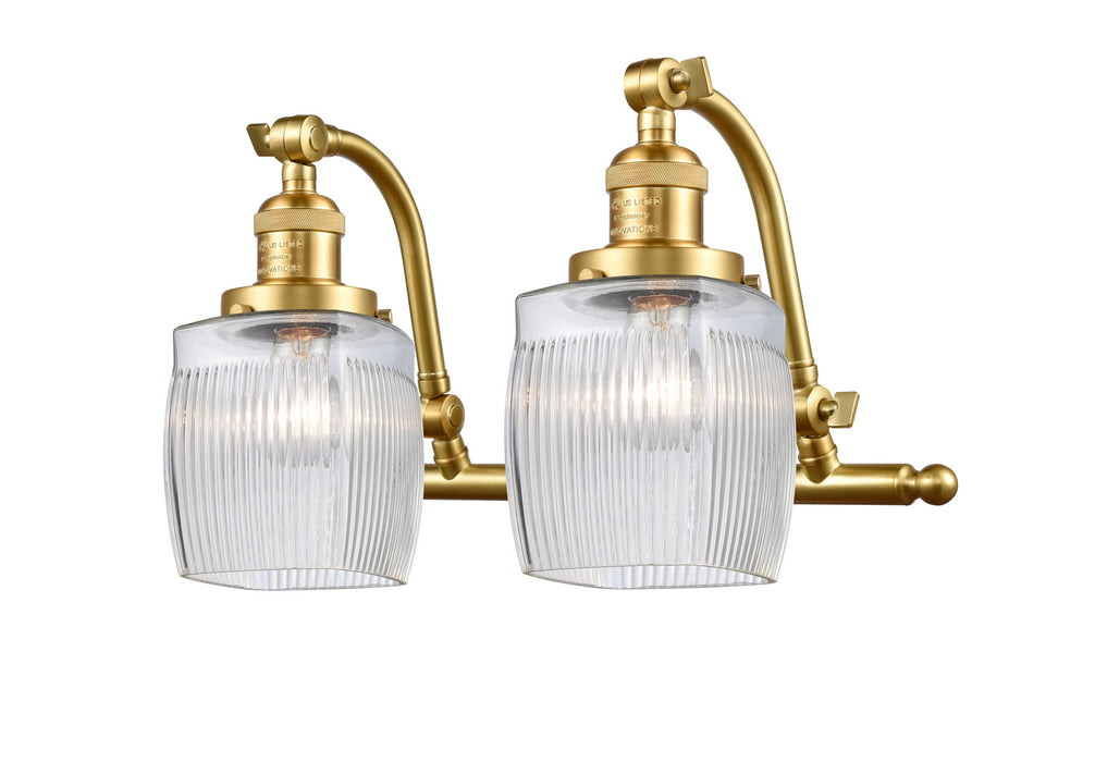 Innovations 515-2W-SG-G302 Two Light Bath Vanity, Satin Gold