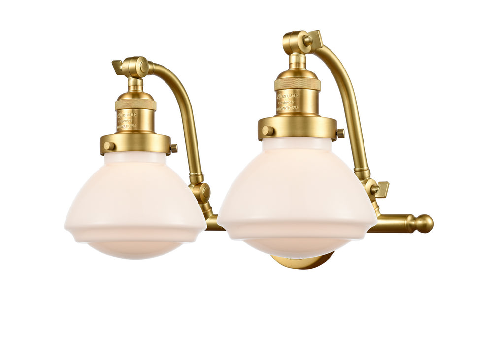 Innovations 515-2W-SG-G321-LED LED Bath Vanity, Satin Gold