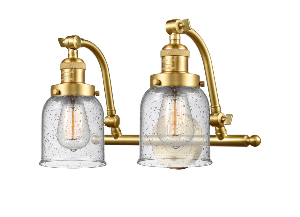 Innovations 515-2W-SG-G54 Two Light Bath Vanity, Satin Gold