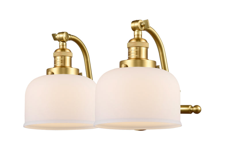 Innovations 515-2W-SG-G71 Two Light Bath Vanity, Satin Gold