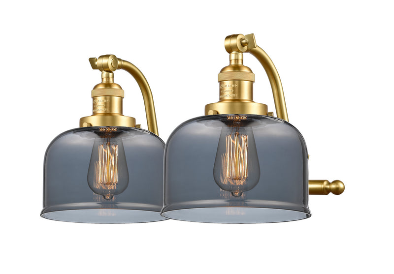 Innovations 515-2W-SG-G73 Two Light Bath Vanity, Satin Gold