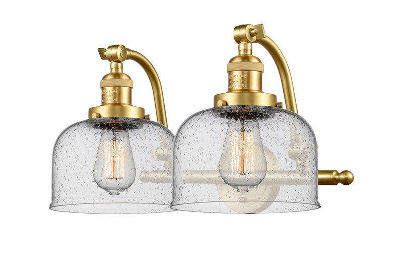 Innovations 515-2W-SG-G74-LED LED Bath Vanity, Satin Gold