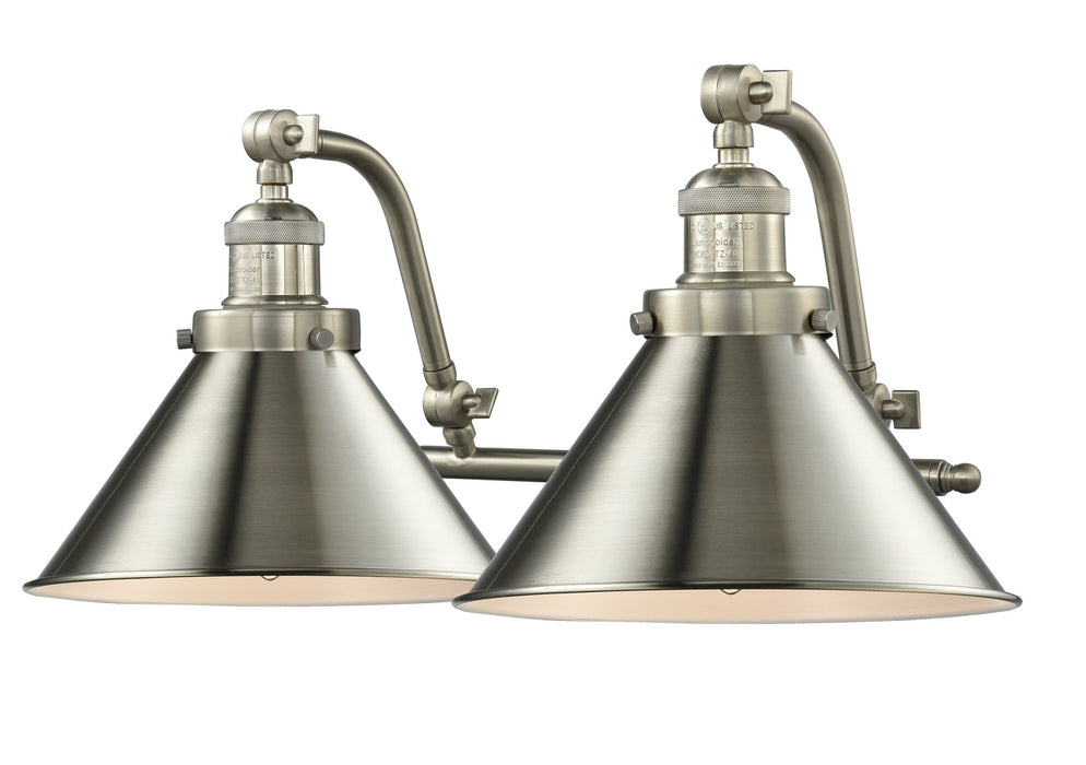 Innovations 515-2W-SN-M10-SN-LED LED Bath Vanity, Brushed Satin Nickel