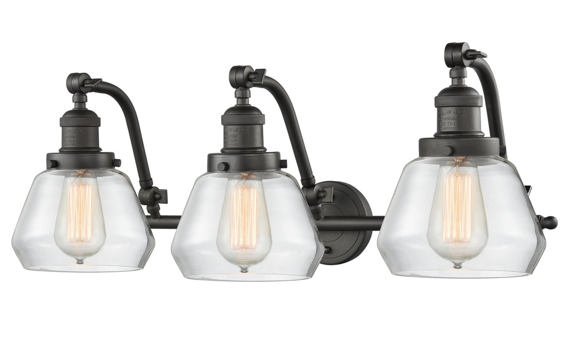 Innovations 515-3W-OB-G172 Three Light Bath Vanity, Oil Rubbed Bronze