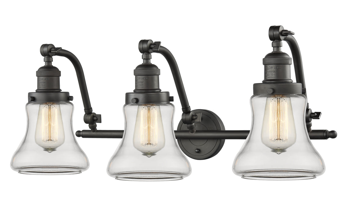 Innovations 515-3W-OB-G192 Three Light Bath Vanity, Oil Rubbed Bronze