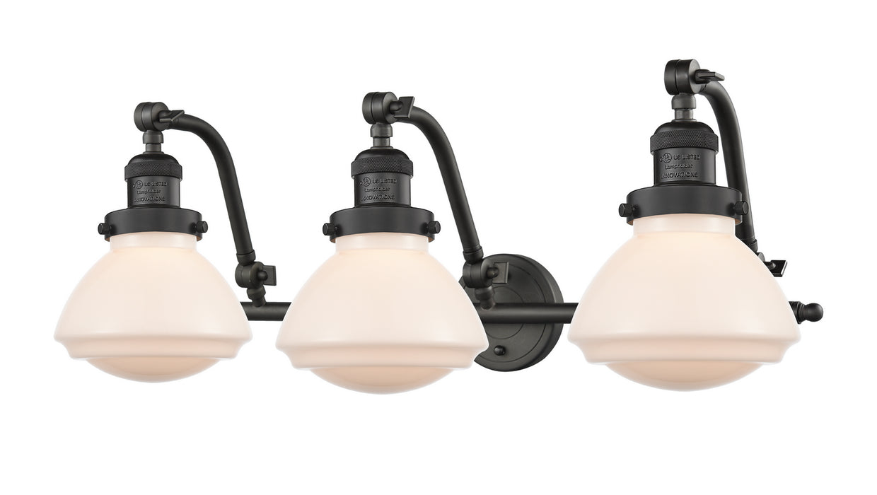Innovations 515-3W-OB-G321-LED LED Bath Vanity, Oil Rubbed Bronze
