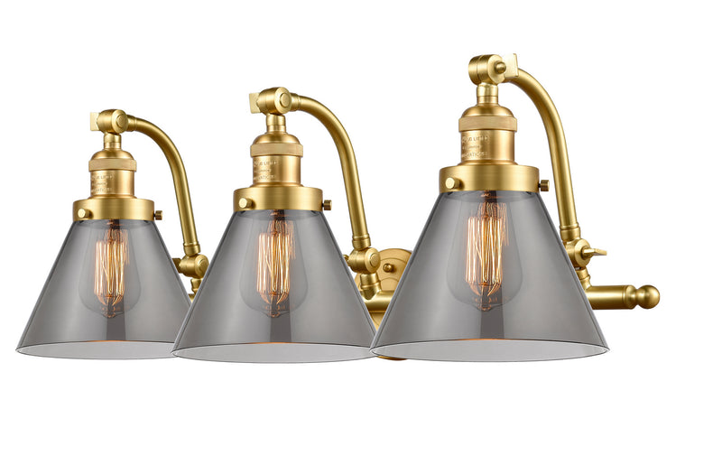 Innovations 515-3W-SG-G43-LED LED Bath Vanity, Satin Gold