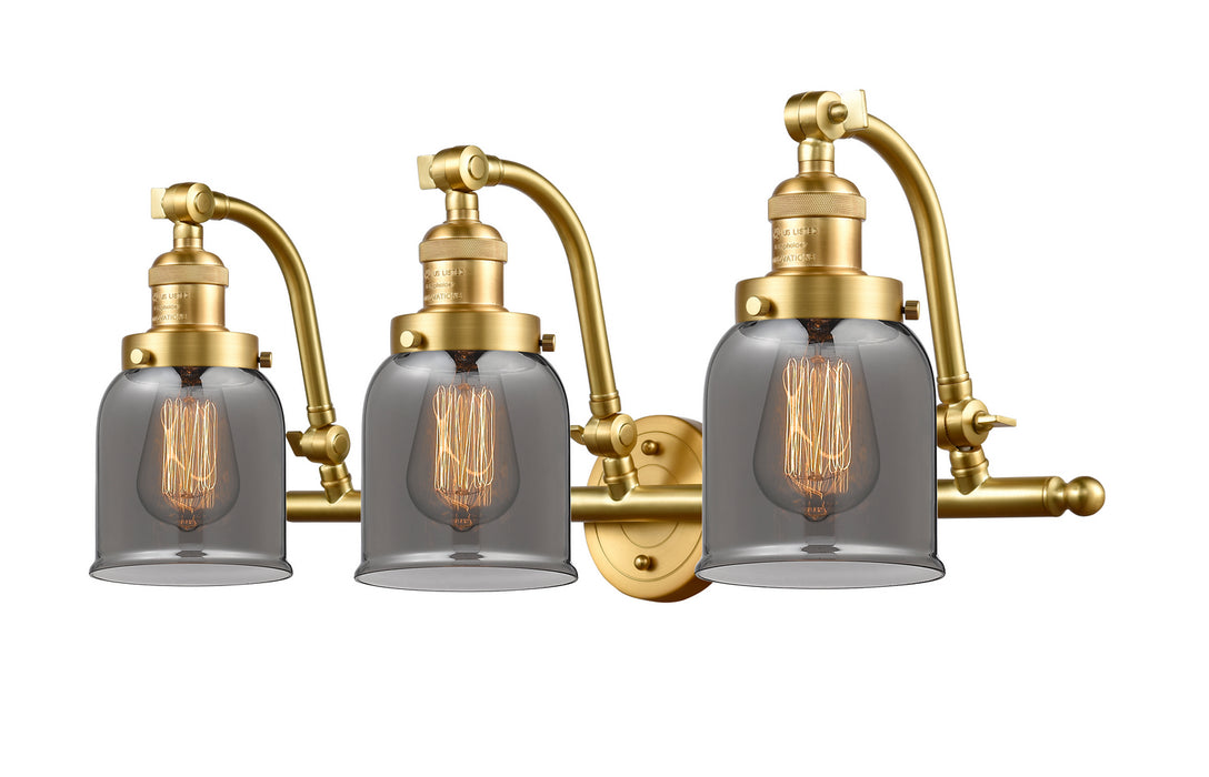 Innovations 515-3W-SG-G53-LED LED Bath Vanity, Satin Gold