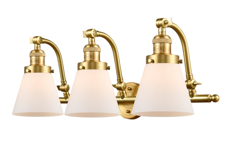 Innovations 515-3W-SG-G61-LED LED Bath Vanity, Satin Gold