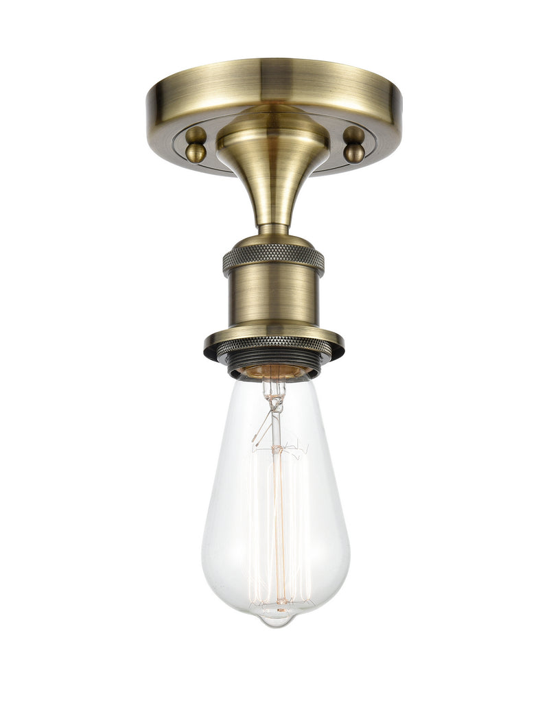 Innovations 516-1C-AB-LED LED Semi-Flush Mount, Antique Brass