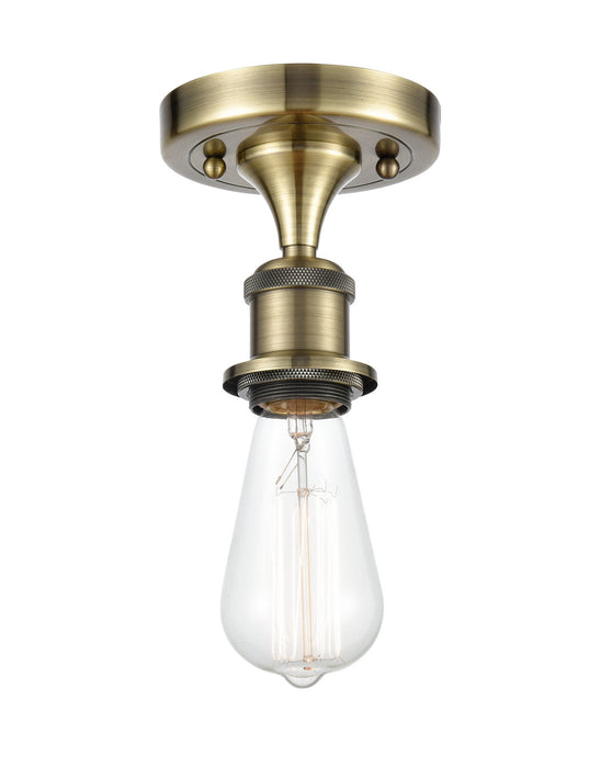 Innovations 516-1C-AB-LED LED Semi-Flush Mount, Antique Brass