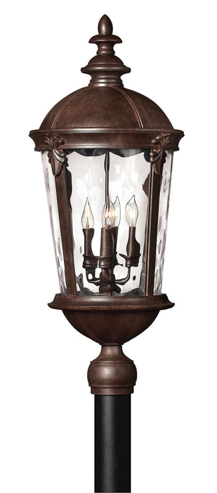 Hinkley 1891RK LED Post Top/ Pier Mount, River Rock