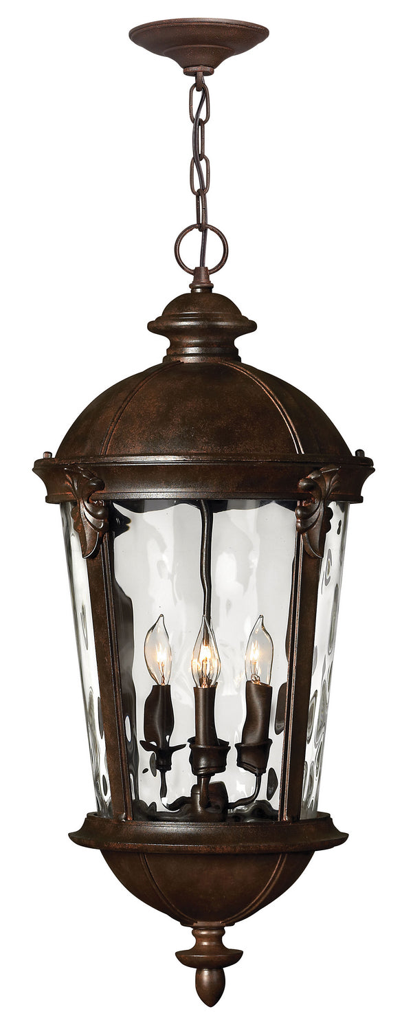 Hinkley 1892RK LED Hanging Lantern, River Rock