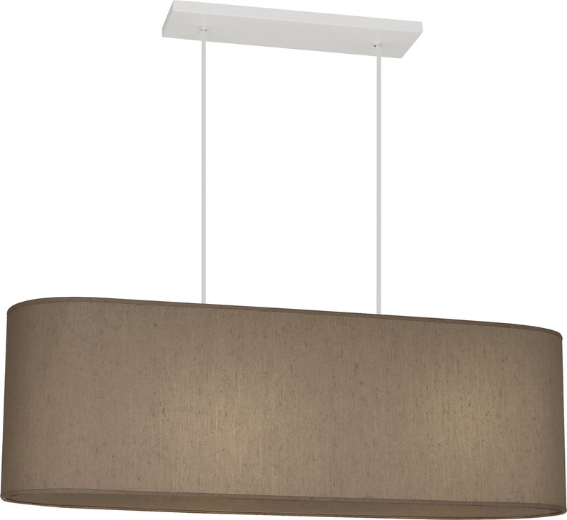 Robert Abbey K170 Two Light Pendant, Painted White