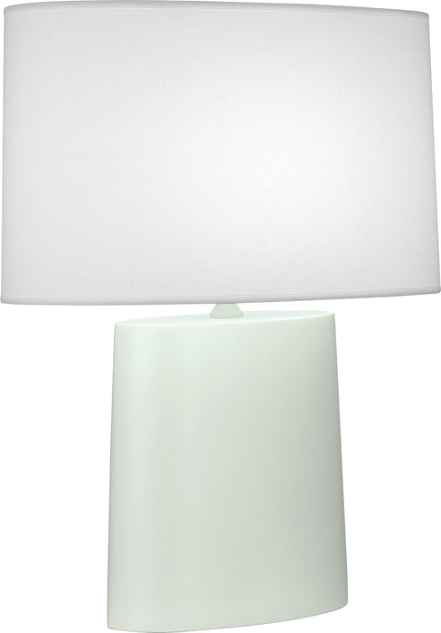 Robert Abbey MCL03 One Light Table Lamp, Matte Celadon Glazed Ceramic