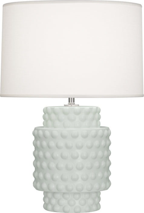 Robert Abbey MCL09 One Light Accent Lamp, Matte Celadon Glazed Textured Ceramic