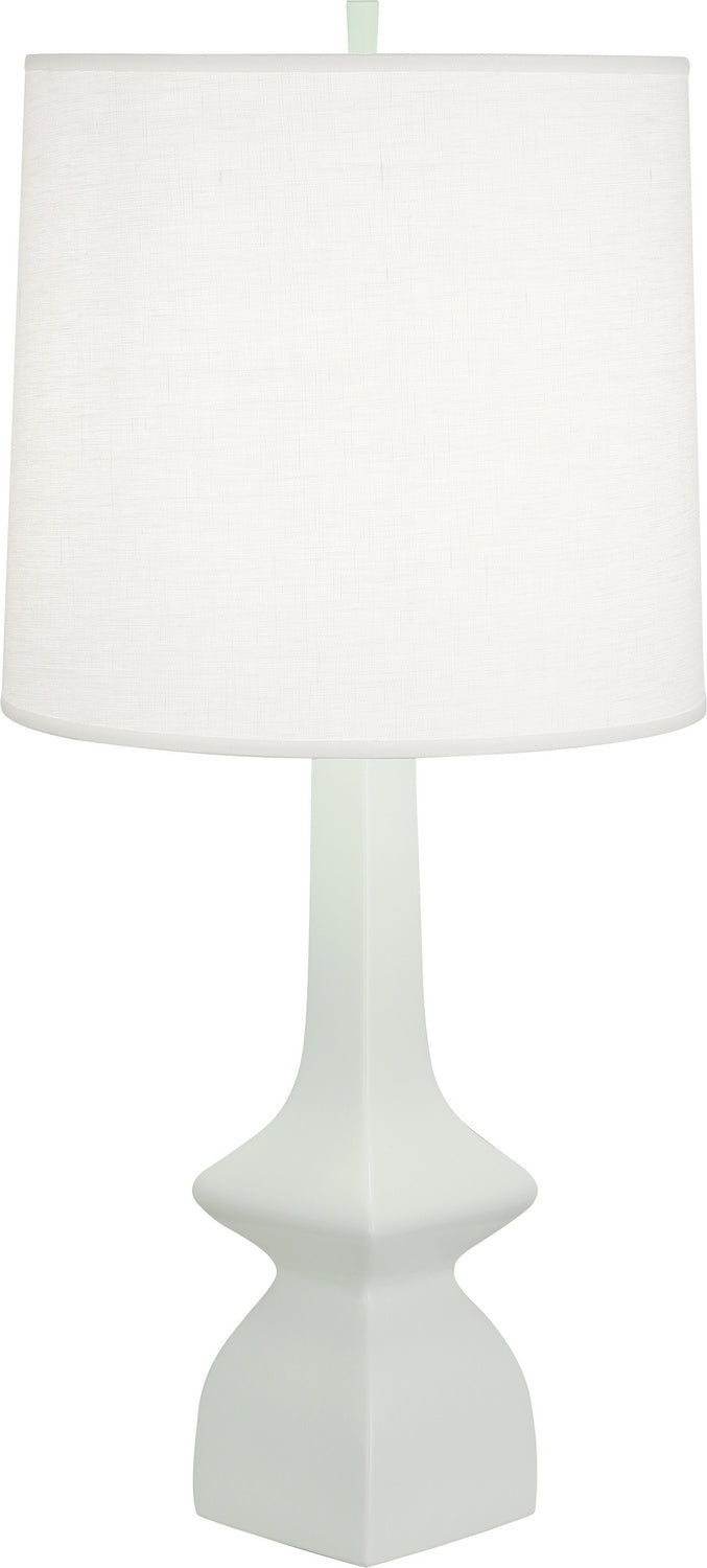 Robert Abbey MCL10 One Light Table Lamp, MATTE CELADON GLAZED CERAMIC