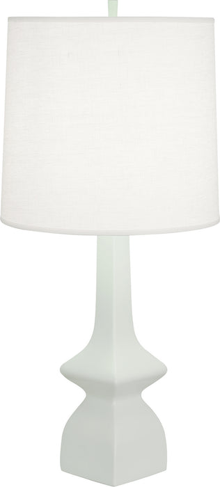 Robert Abbey MCL10 One Light Table Lamp, MATTE CELADON GLAZED CERAMIC