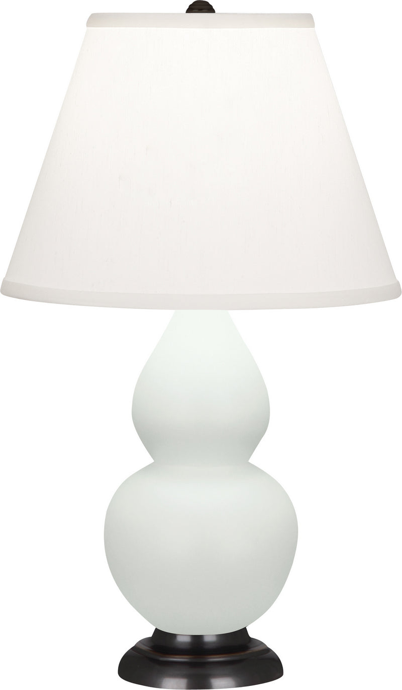 Robert Abbey MCL51 One Light Accent Lamp, Matte Celadon Glazed Ceramic w/Deep Patina Bronzeed