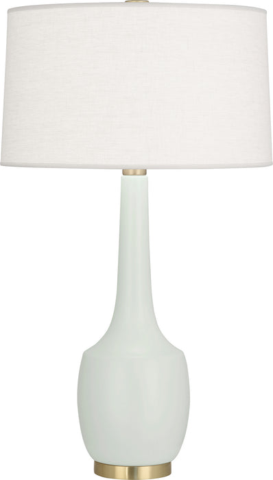 Robert Abbey MCL70 One Light Table Lamp, Matte Celadon Glazed Ceramic