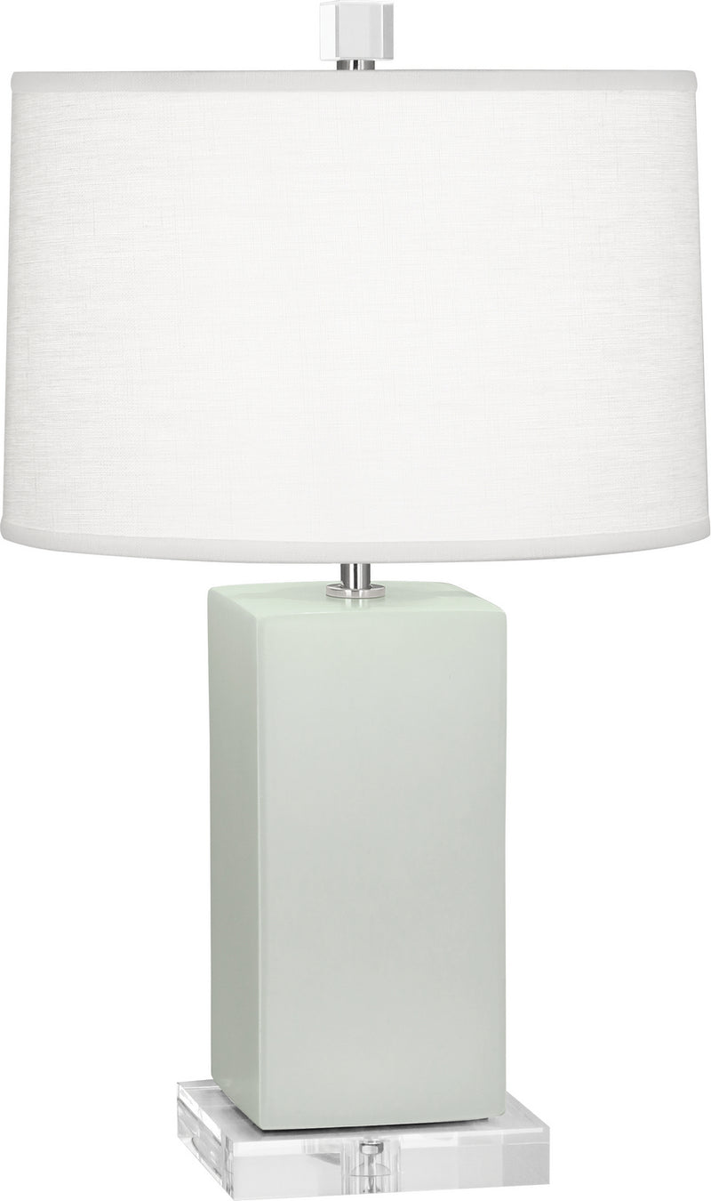 Robert Abbey MCL90 One Light Accent Lamp, Matte Celadon Glazed Ceramic