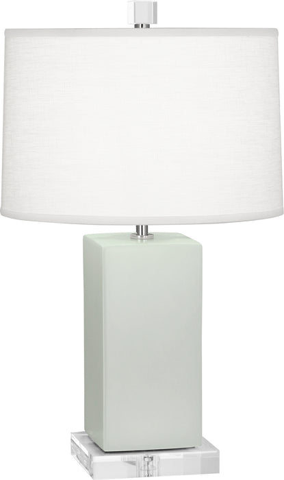 Robert Abbey MCL90 One Light Accent Lamp, Matte Celadon Glazed Ceramic