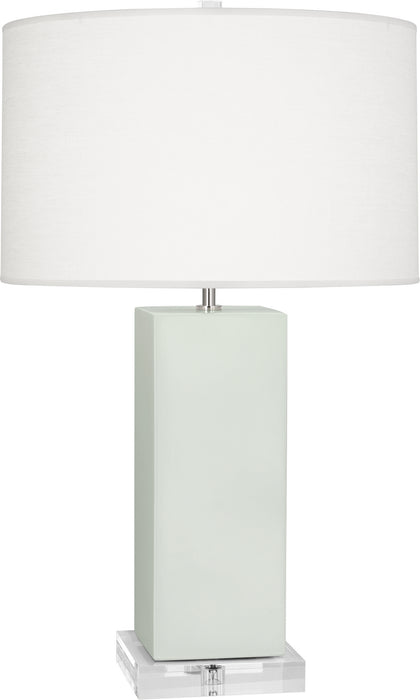 Robert Abbey MCL95 One Light Table Lamp, Matte Celadon Glazed Ceramic