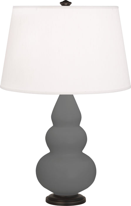 Robert Abbey MCR31 One Light Accent Lamp, Matte Ash Glazed Ceramic w/Deep Patina Bronzeed