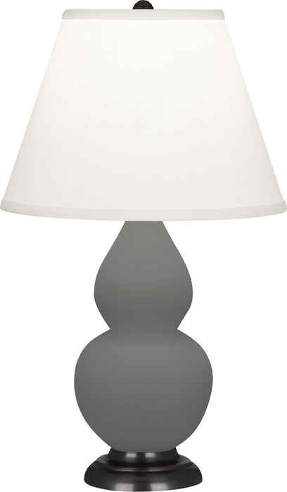Robert Abbey MCR51 One Light Accent Lamp, Matte Ash Glazed Ceramic w/Deep Patina Bronzeed