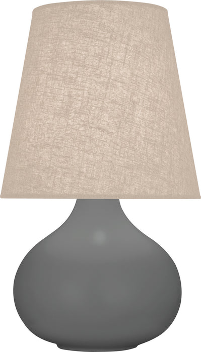 Robert Abbey MCR91 One Light Accent Lamp, Matte Ash Glazed Ceramic