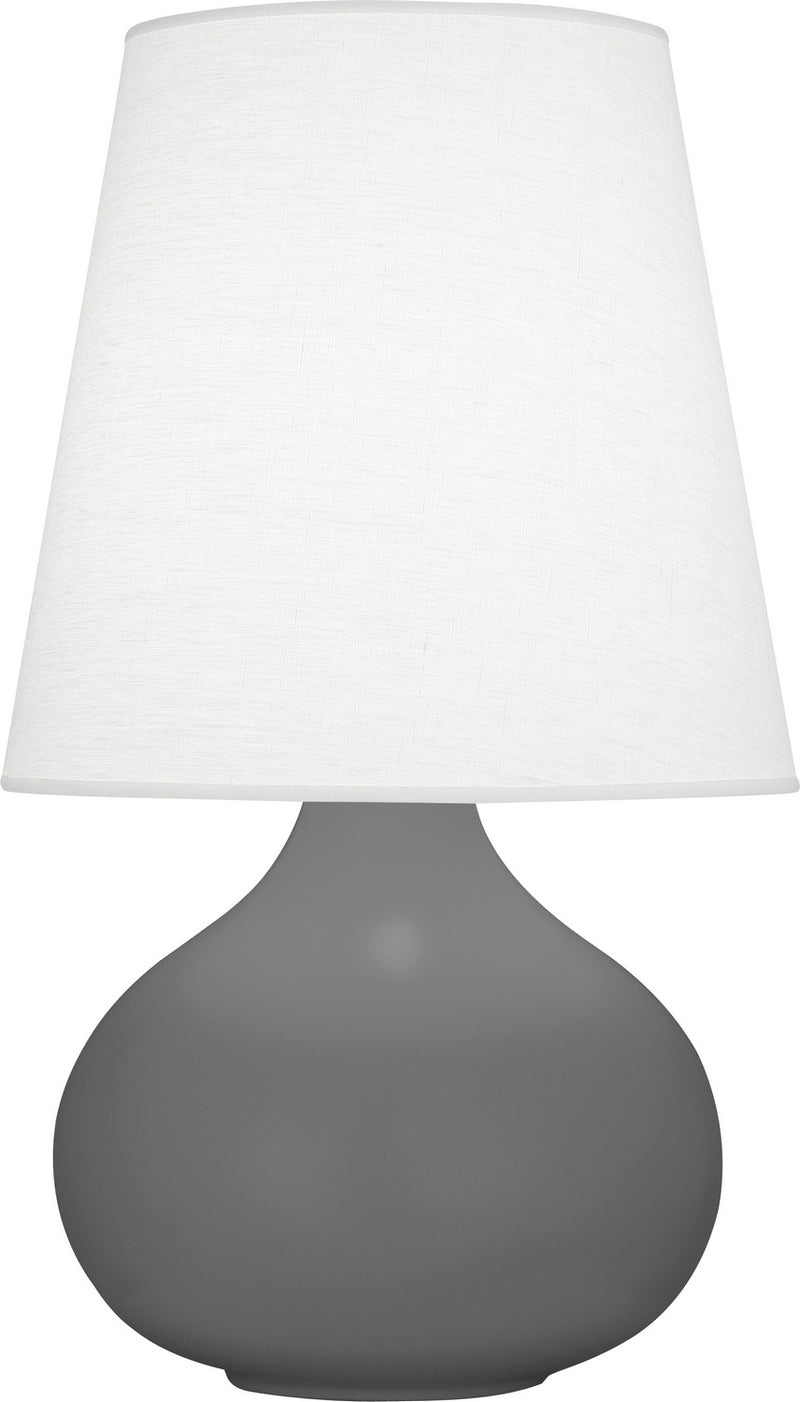 Robert Abbey MCR93 One Light Accent Lamp, Matte Ash Glazed Ceramic