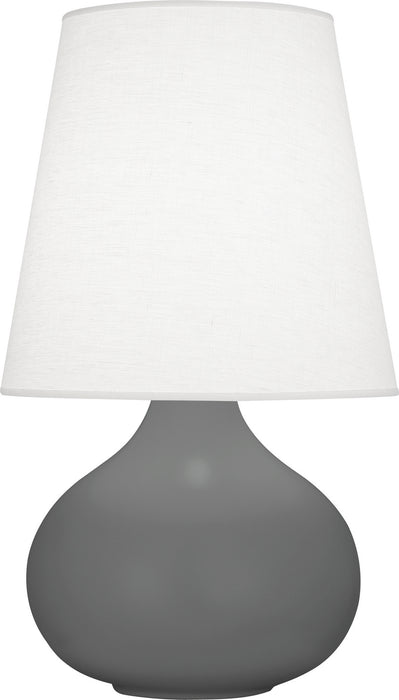 Robert Abbey MCR93 One Light Accent Lamp, Matte Ash Glazed Ceramic